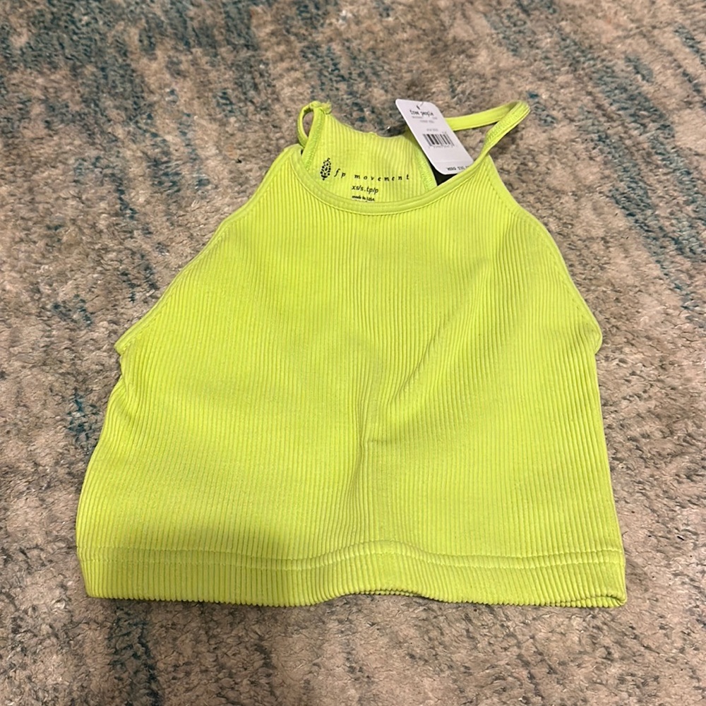 NWT** FP Movement by Free People Women's Cropped Run Tank Top